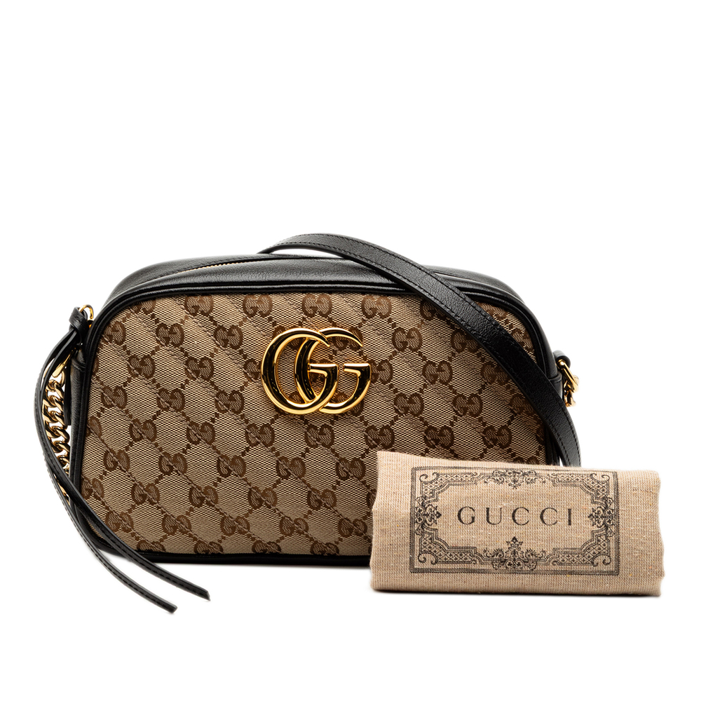 Pre-Loved Gucci Small GG Marmont Matelasse GG Canvas and Leather Crossbody - Picture 8 of 8